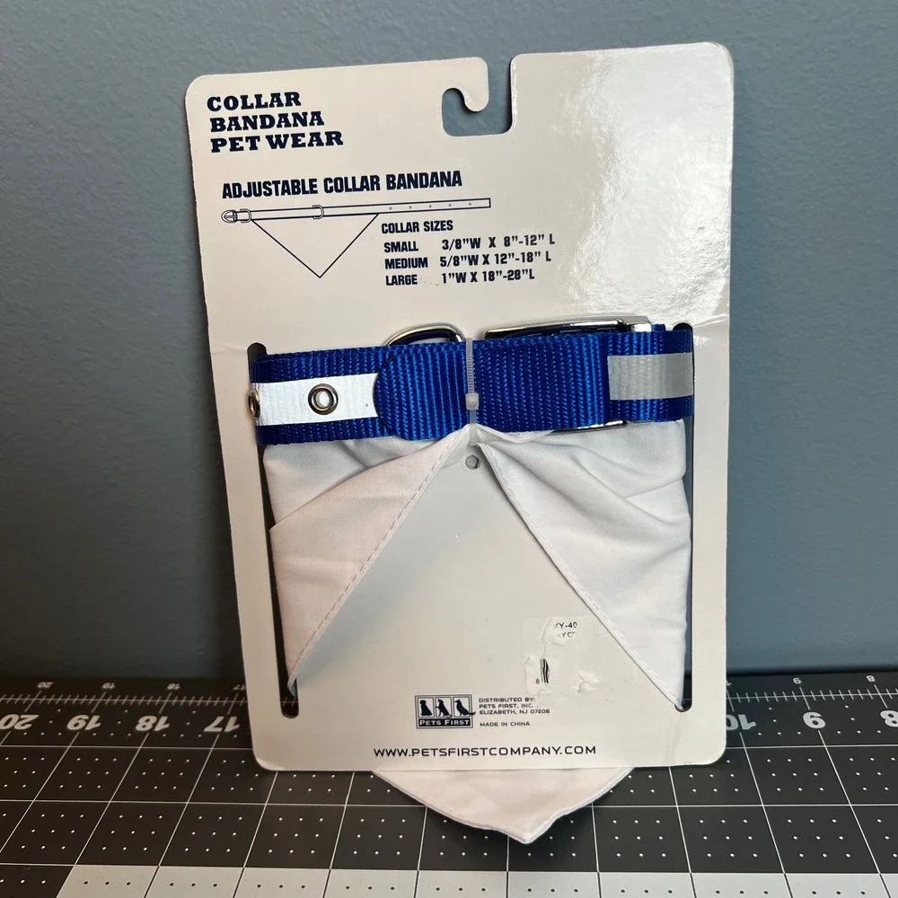 Kentucky Wildcats Pets First Collegiate Pet Collar Bandana Reflective Large LG